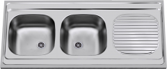 Sinks CLP-A 1200 DUO M 0,6mm matný