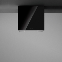 sklo LAGUNA nástěnný 90 cm H87 černé
