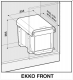 Sinks EKOTECH koš EKKO FRONT 40