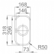 Sinks SINGULAR 168 V 0,7mm leštěný