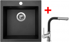 Sinks VIVA 455 Metalblack+ENIGMA S GR