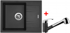 Sinks LINEA 600 N Metalblack+LEGENDA S GR