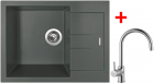 Sinks AMANDA 650 Titanium+VITALIA