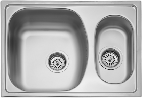 Sinks TWIN 620.1 V 0,6mm matný