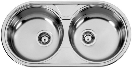 Sinks DUETO 847 V 0,6mm leštěný